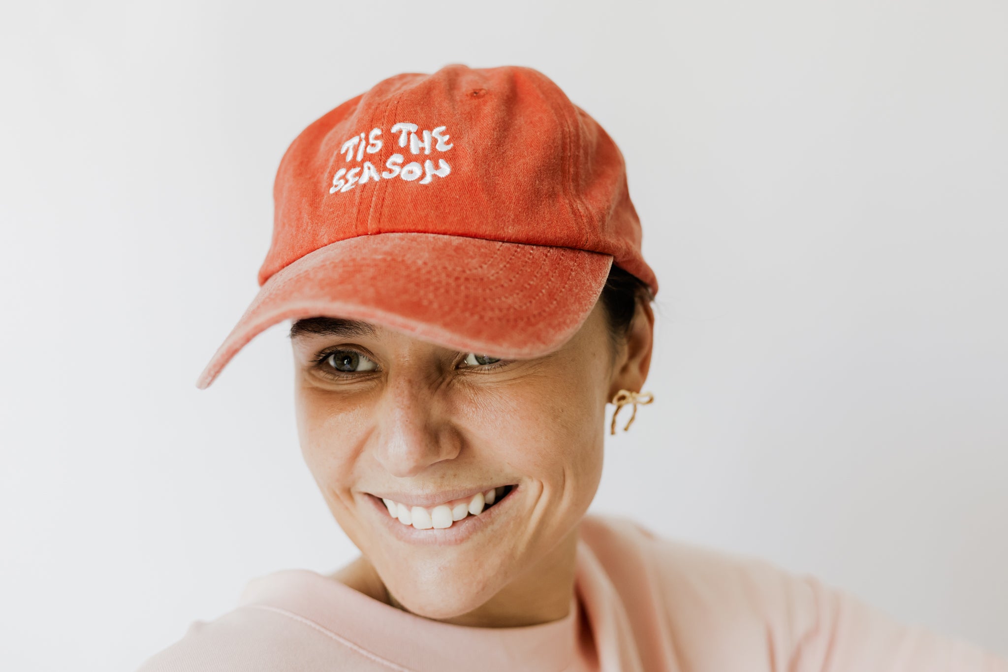 TIS THE SEASON – Washed Red Cap