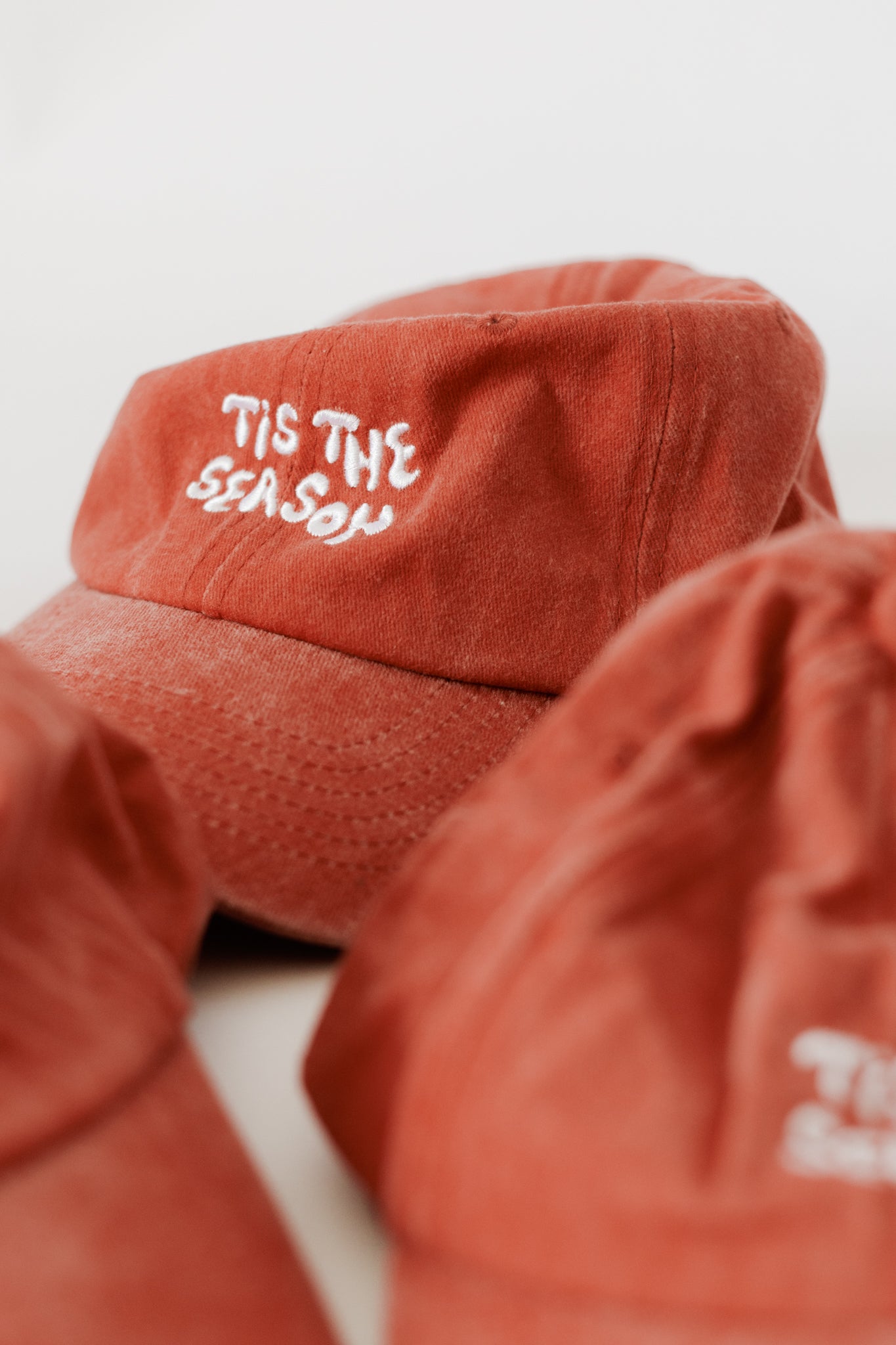 TIS THE SEASON – Washed Red Cap