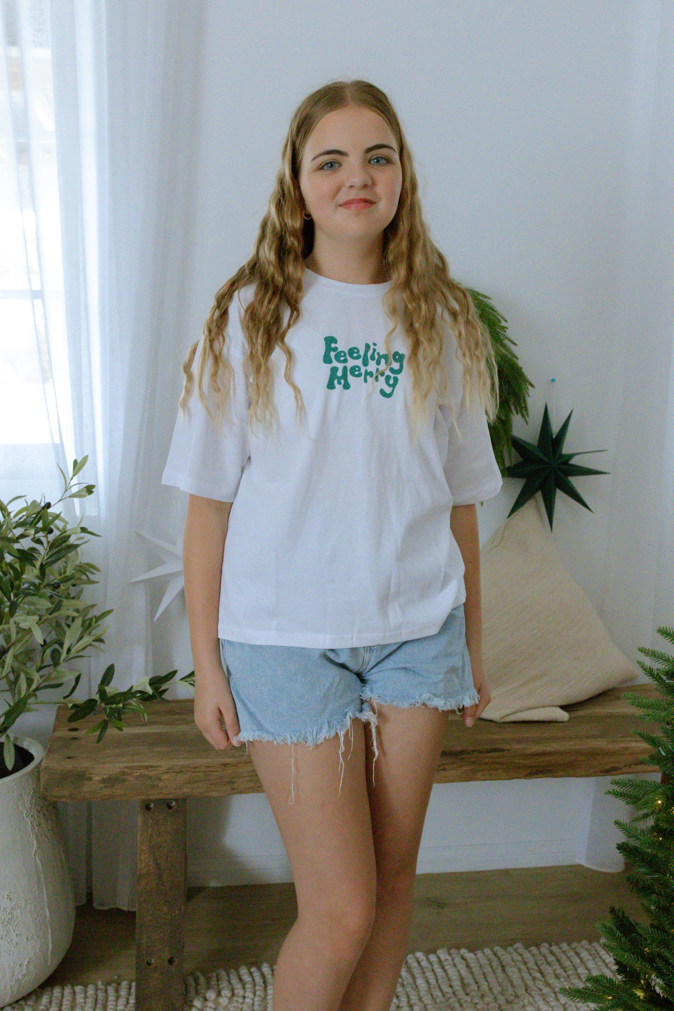 VINTAGE SANTA TEE - KIDS