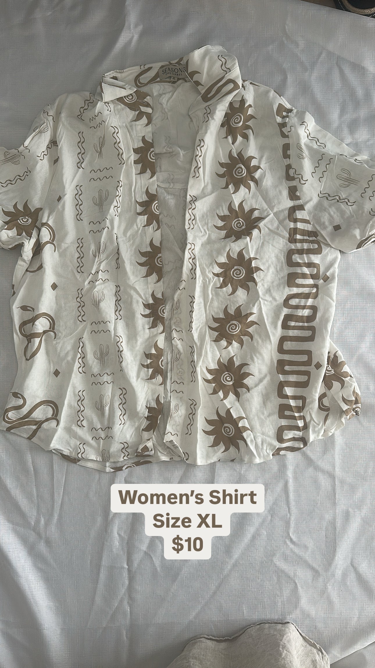 WOMENS SHIRT XL