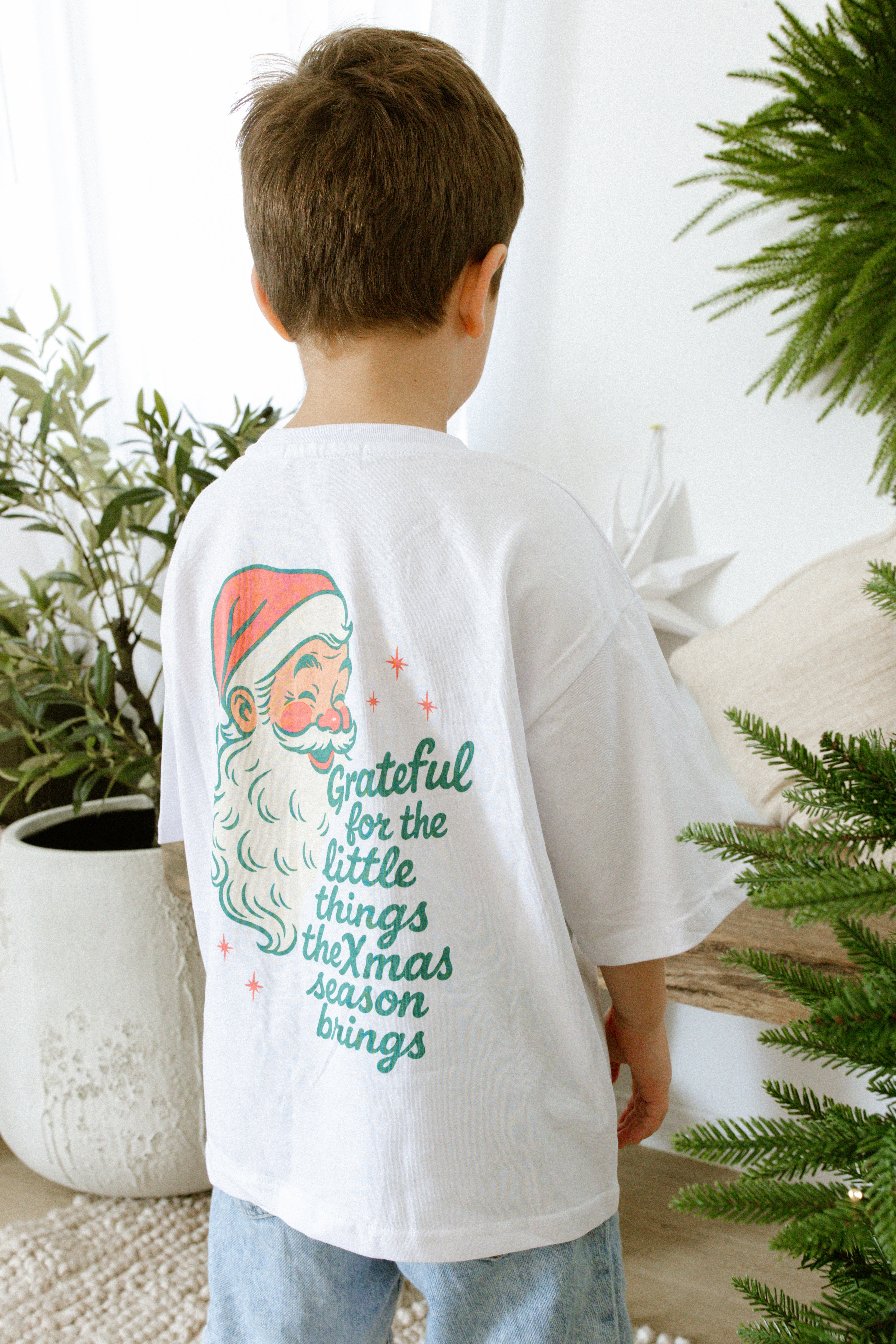 VINTAGE SANTA TEE - KIDS