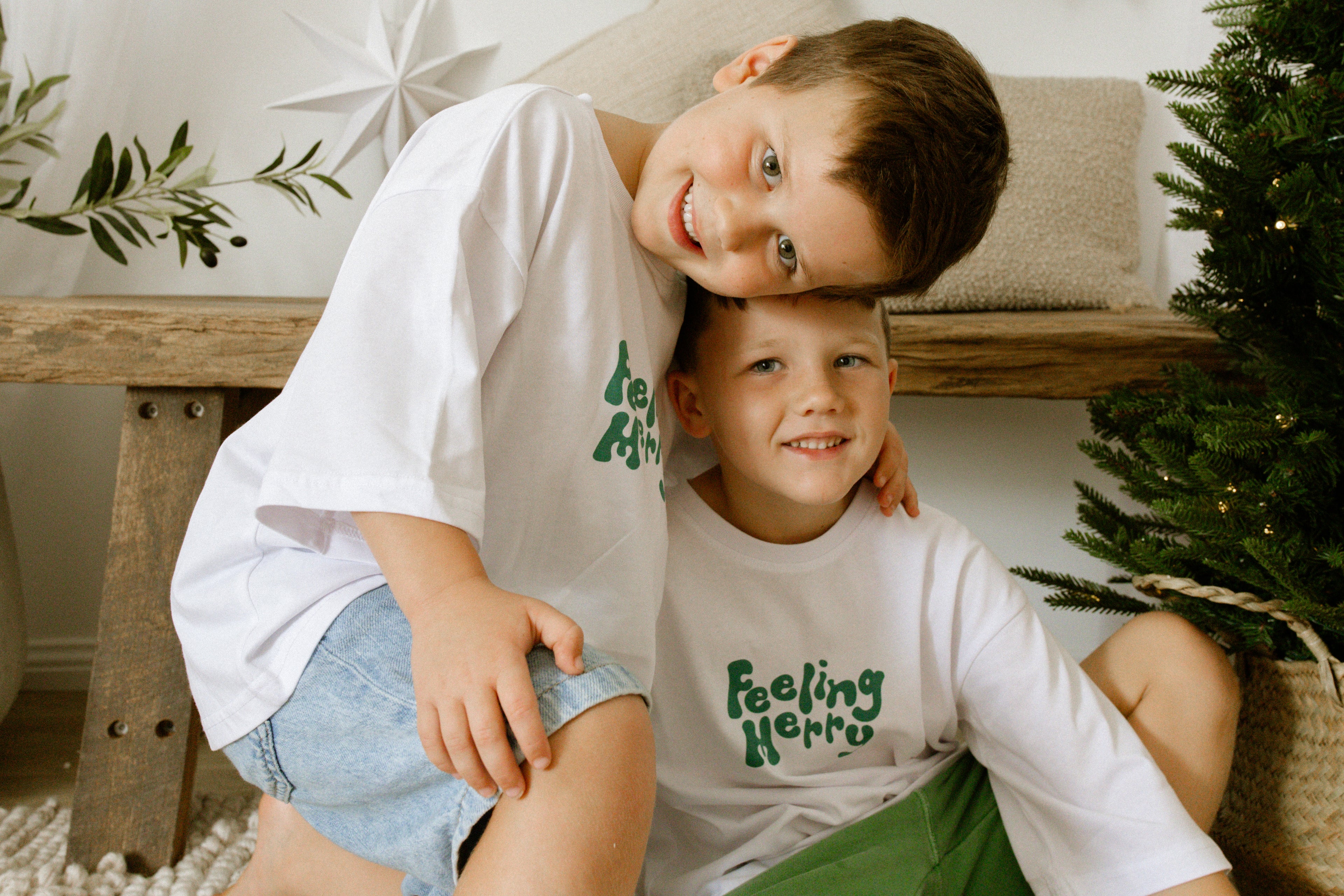 VINTAGE SANTA TEE - KIDS