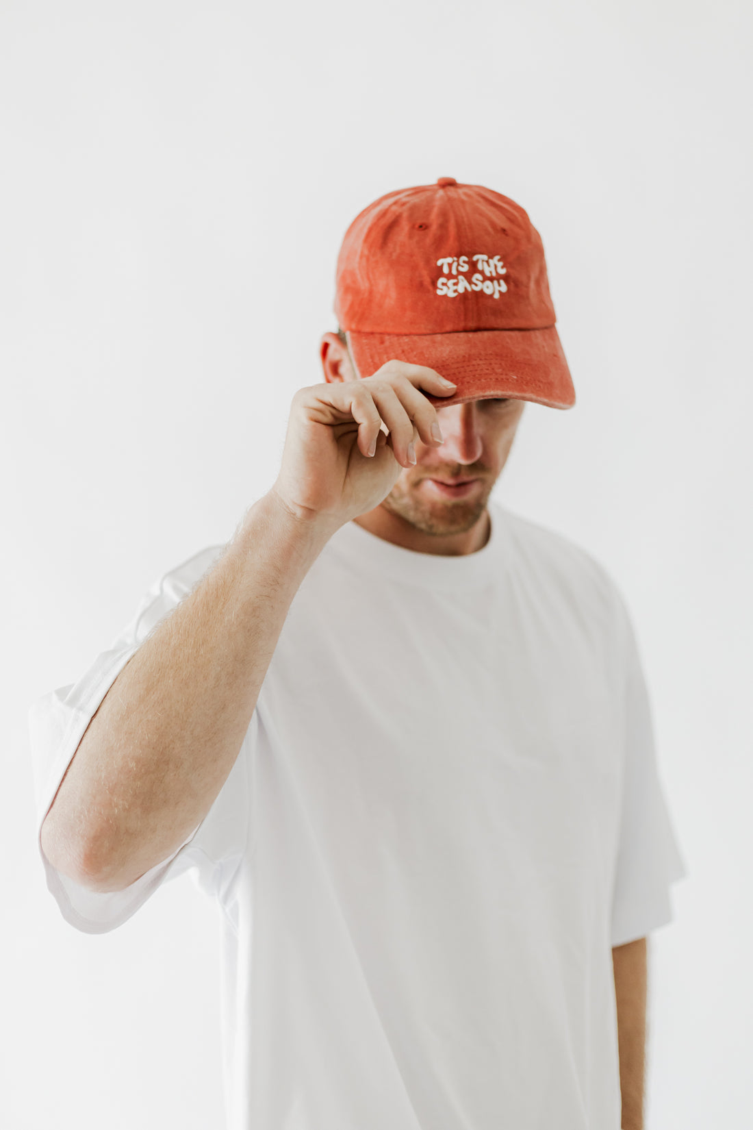 TIS THE SEASON – Washed Red Cap