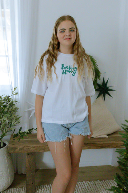 VINTAGE SANTA TEE - KIDS