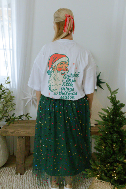 VINTAGE SANTA TEE - ADULTS