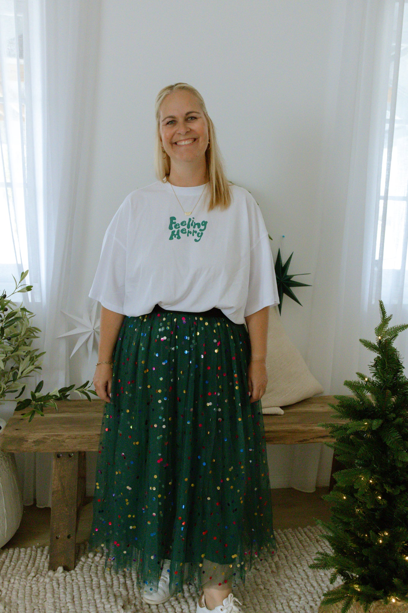 VINTAGE SANTA TEE - ADULTS