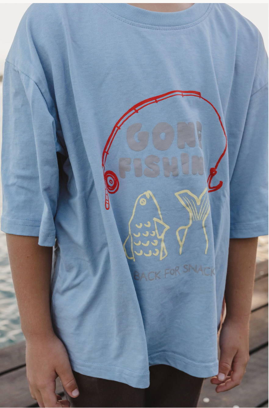GONE FISHING... BE BACK FOR SNACKS TEE