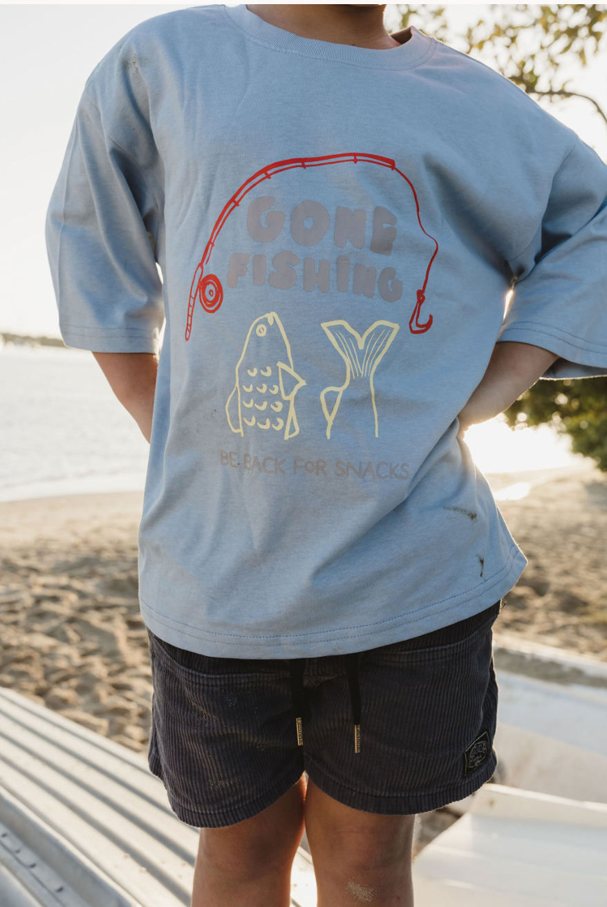 GONE FISHING... BE BACK FOR SNACKS TEE