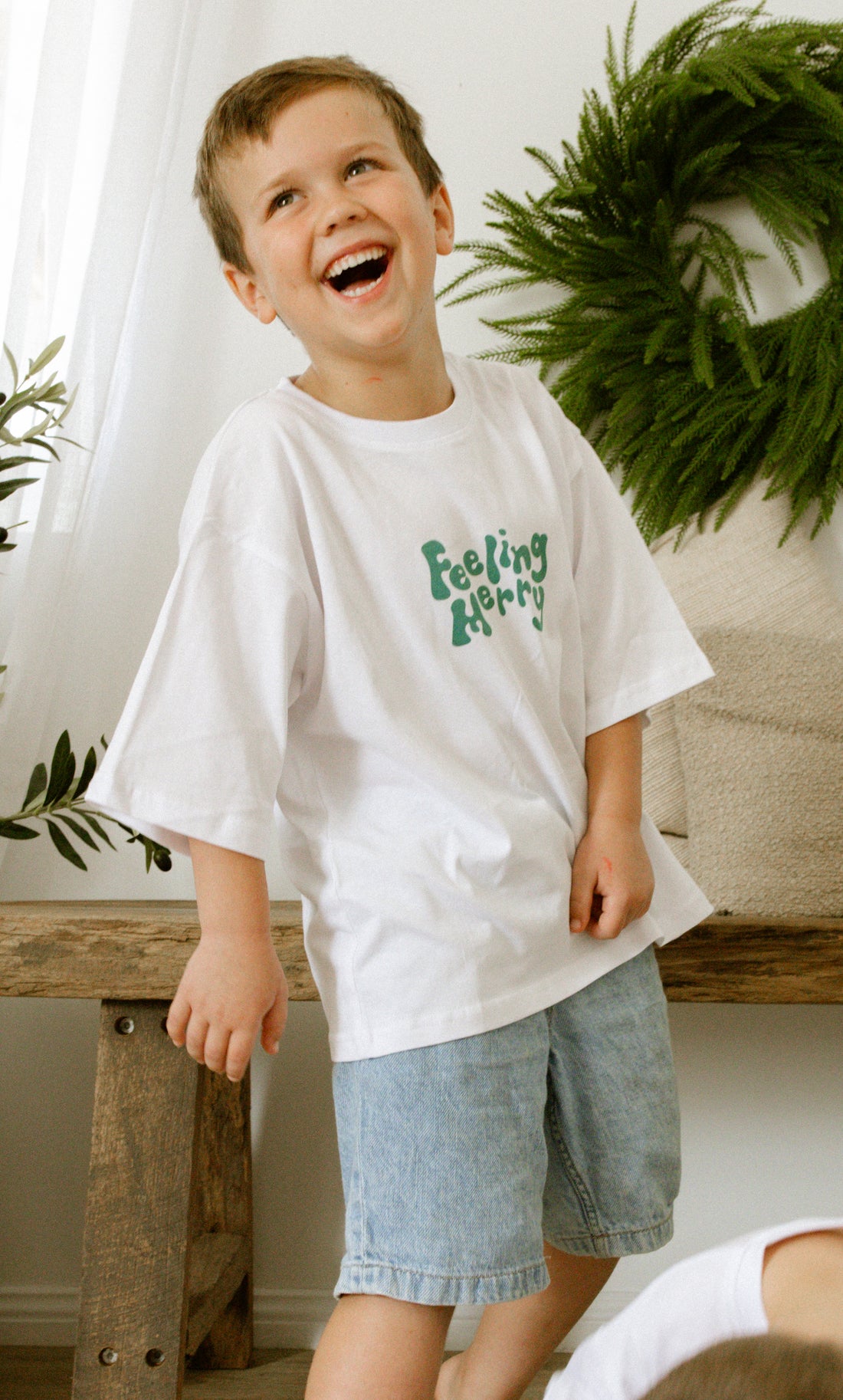 VINTAGE SANTA TEE - KIDS